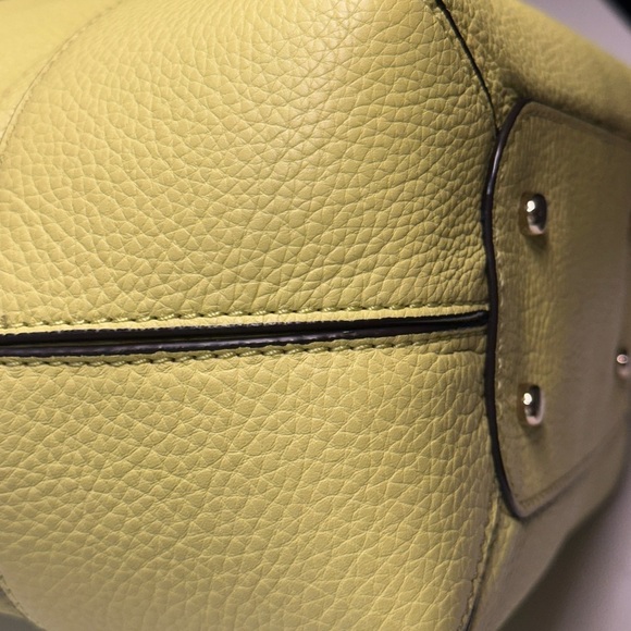 Kate Spade Lime Green Leather Shoulder Bag - Picture 6 of 16
